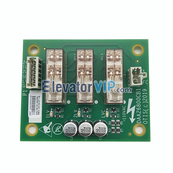 Otis Elevator Car Top Leveling Relay PCB, Otis Elevator DBP Board, DAA26800CB1, HAA26800AH1