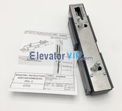 Otis Gen2 Elevator PRS Headreader, Otis Gen2 Elevator Coated Steel Belt Headreader, Otis Gen2 Elevator Position Reader Sensor, GAA22439E1, GAA22439E2, GAA22439E12