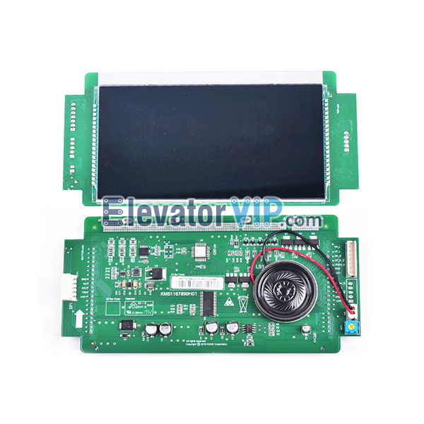 KONE Elevator Cabin LCD Display Board, KM51104209G02, KM51104209G01, KM51104210H01