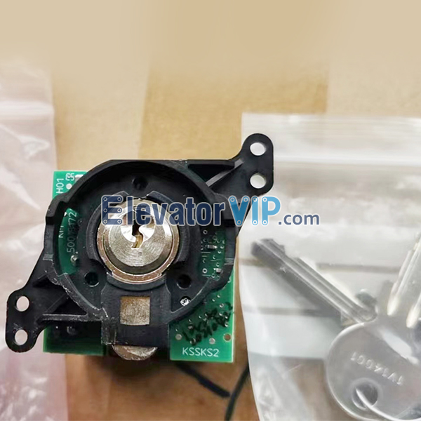 KONE Elevator Key Switch, KONE Elevator KSS COP Switch, KSSKS2 Switch, KM804250G10, KM50015172H01