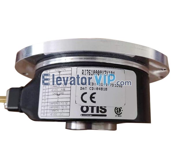 Otis Elevator Rotary Encoder, Otis High Speed Elevator Encoder, AAA633W1, RI7610000X2X104