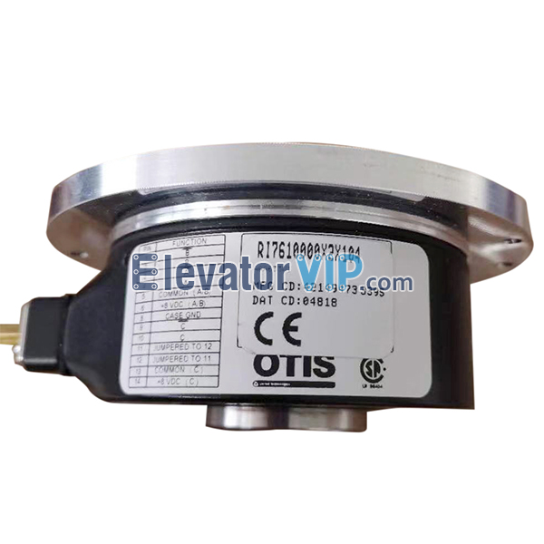 Otis Elevator Rotary Encoder, Otis High Speed Elevator Encoder, AAA633W1, RI7610000X2X104