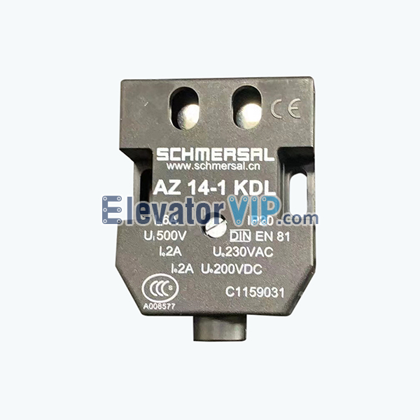 OTIS Elevator Car Door Contact, Schmersal Door Contact, AZ14-1-KDL, FAA5393A2, FO2215ZA195