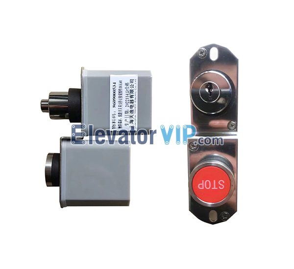 Thyssenkrupp Escalator Emergency Stop Switch, Escalator Emergency Stop Lock Switch, DH-K601, 8609000534, FT823, 8609000123