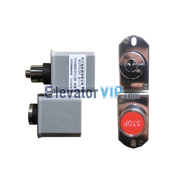 Thyssenkrupp Escalator Emergency Stop Switch, Escalator Emergency Stop Lock Switch, DH-K601, 8609000534, FT823, 8609000123