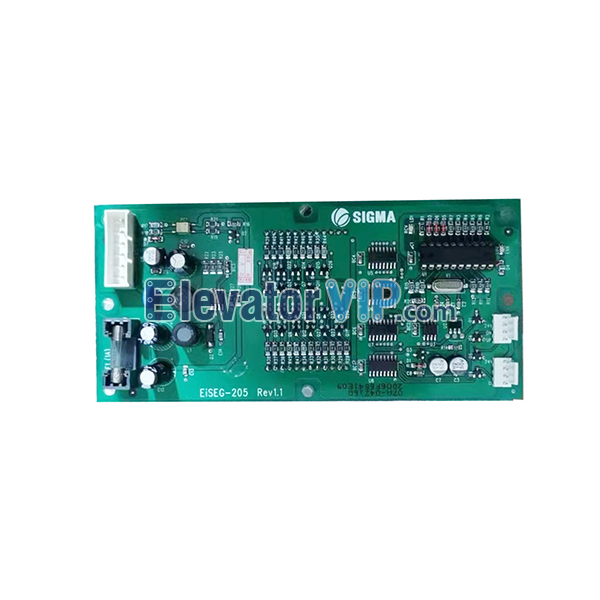 Sigma Elevator HOP Display Board, LG-Otis Elevator LOP Indicator PCB, EiSEG-205