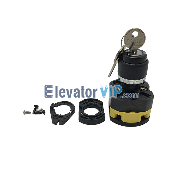 Otis GEN2 Elevator BRB2 Key Switch, Otis RONIS 701E Key, GAA634AM1