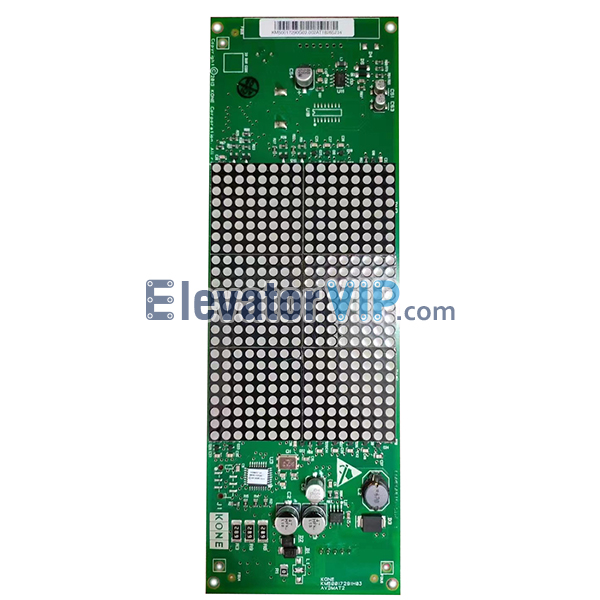 KONE Elevator Indicator PCB, KONE Elevator Dot Matrix Display Board, KM50017290G01, KM50017290G02, KM50017291H02, KM50017291H03