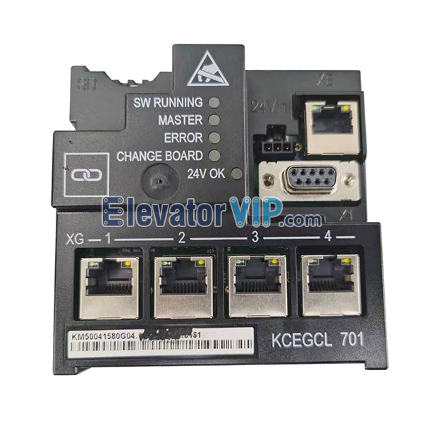 KONE Elevator KCE Group Control Board, KONE KCEGCL701 Module, KM50041580G04