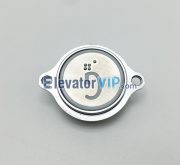 KONE Elevator LOP Push Button, KONE Elevator COP Push Button in Cabin, KM51071110G04, KM5107111H03