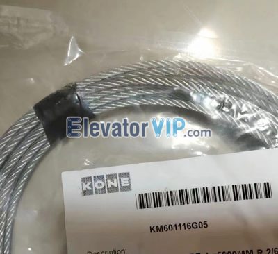 KONE Elevator Landing Door Rope, KONE Elevator Car Door Synchronization Wire Rope, KM601116G05