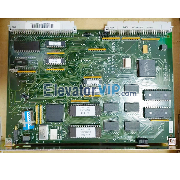 KONE Elevator CPU186 Board, KM728730G02, KM733373H02