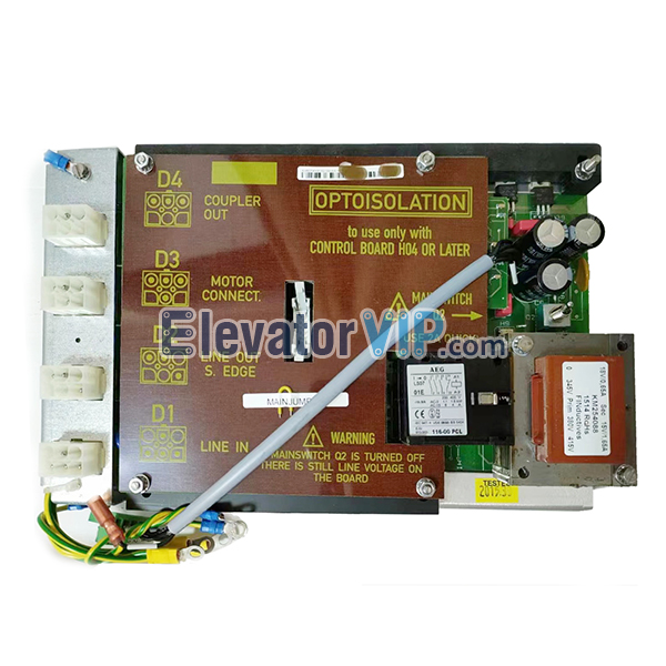 KONE Elevator Door Motor Power Supply Board, OPTOISOLATION Board, KM86783G91, KM254088
