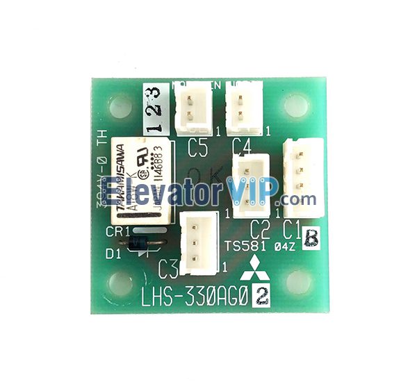 Mitsubishi Elevator Alarm Bell Button Adapter Board, LHS-330AG02