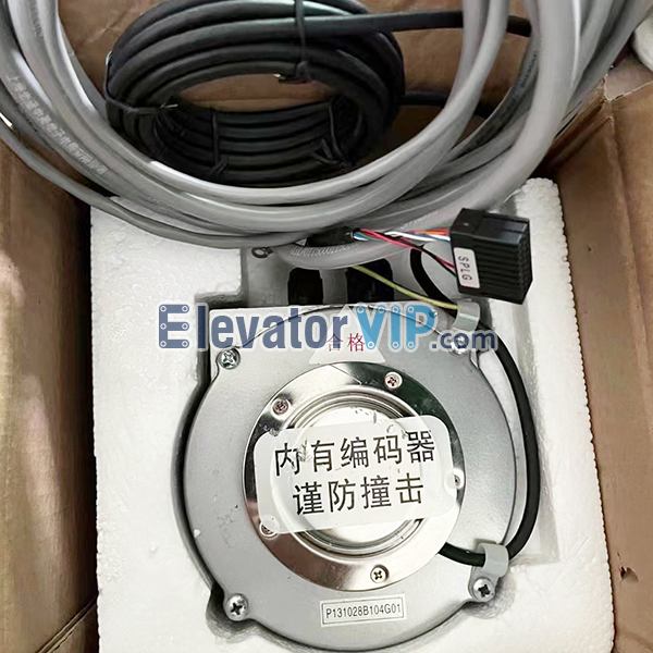 Mitsubishi Elevator Permanent Magnet Synchronous Motor, Mitsubishi Elevator Door Motor, YTJ031-14, YTJ031-13, P131028B104G01, EMB-48-16