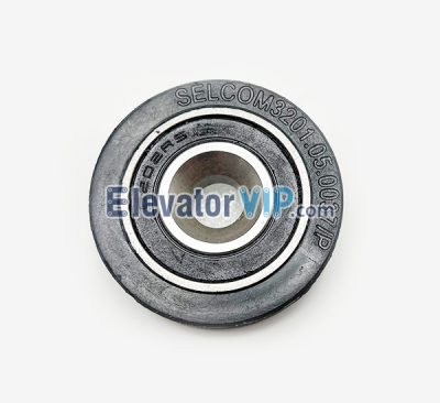 KONE Elevator Landing Door Wire Rope Wheel, SELCOM 3201.05.0037/P, SELCOM Door Hanger Roller, WITTUR CN0454 Door Roller