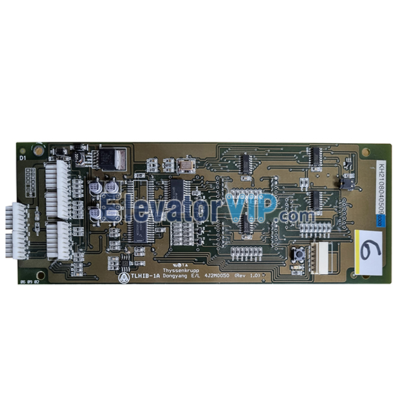 Thyssenkrupp Elevator LOP Indicator Board, Thyssenkrupp Elevator HOP Display PCB, TLHIB-1A, 4J2M0050, KH2108050189, TLHIB-8A