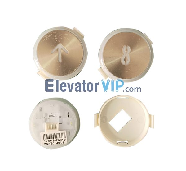 BLT Elevator Push Button, YB001 Push Button, YB01-48A-2, YB01-47A-2