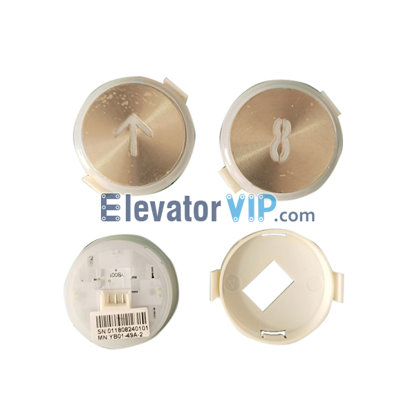 BLT Elevator Push Button, YB001 Push Button, YB01-48A-2, YB01-47A-2