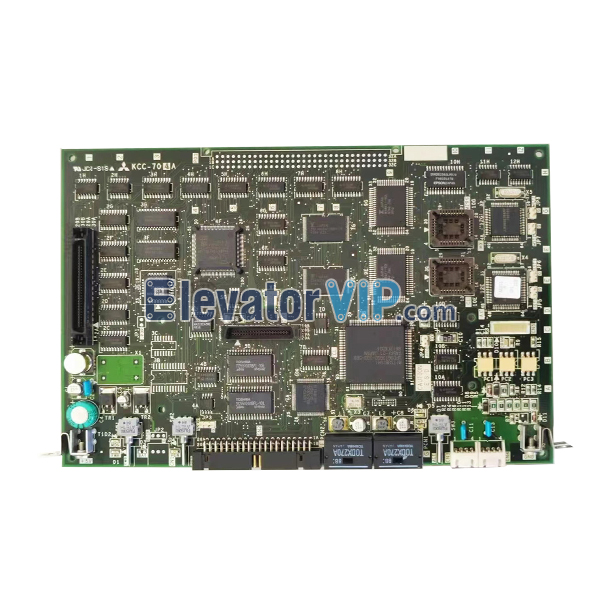 Mitsubishi GPS-3 Elevator Group Control PCB, KCC-704A, KCC-704B