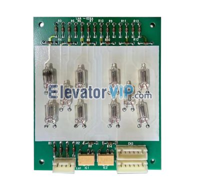 Mitsubishi GPS-3 Elevator Door Display Board, Mitsubishi Elevator Door Head Indicator PCB, LHA-026A, LHA-025A