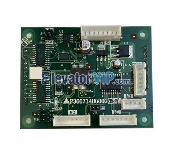 Mitsubishi Elevator LCD Display Board, P366714B000G01, P366714B000G03, P366714B000G02