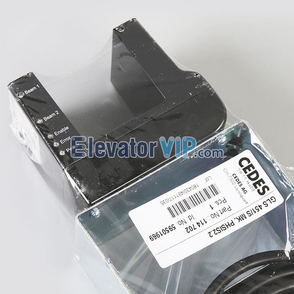 5400 Elevator Leveling Sensor, Elevator Photoelecric Sensor, GLS451/S MK, Id.No.59501969, Id.No.59375636