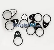 Elevator Push Button Plastic Characters with Braille, FAA25090A311, FAA25090A312, FAA25090A711, FAA25090A712, KAS441, A3N47136