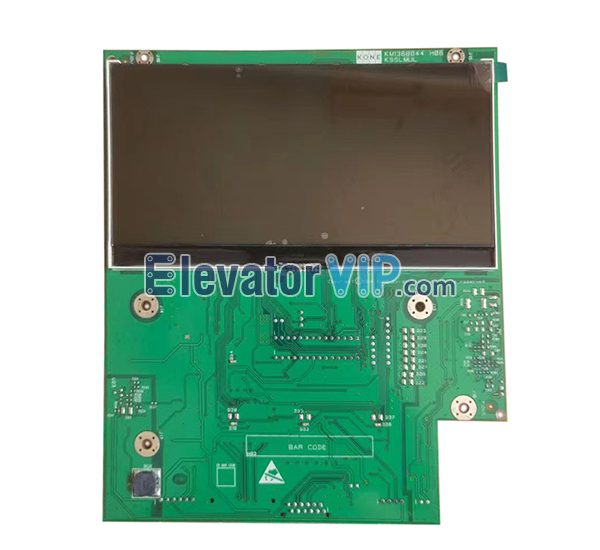 KONE Elevator KSSLMUL Display Board, KONE Elevator LCD Indicator PCB, KM1368844H06, KM1368844H03, KM1368843G02, KM1368843G01, KM1368843G03