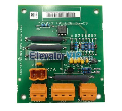 KONE Elevator LCEDomCS Board, KM722070G01, KM722073H01