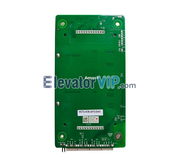 Monarch Elevator LCD Display Board, Monarch LCD Indicator PCB, Monarch Elevator LOP Display, Monarch Elevator COP Indicator Board, MCTC-HCB-U673, MCTC-HCB-U1E