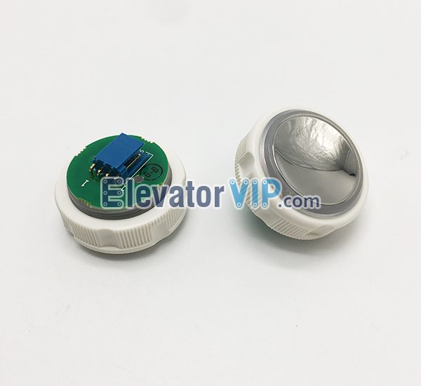 OTIS Elevator Push Button Mirror Surface, OTIS Elevator Push Button Blue Lights, FAA25090A311, A4J43675, A4N43676, FAAAD111