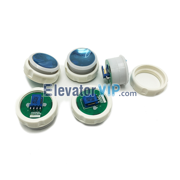 OTIS Elevator Push Button Mirror Surface, OTIS Elevator Push Button Blue Lights, FAA25090A311, A4J43675, A4N43676, FAAAD111