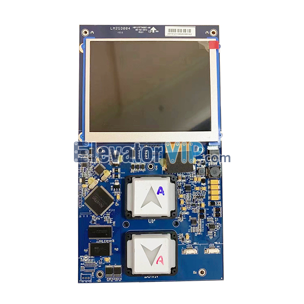 Xizi Otis Elevator LOP Display Board, Otis Elevator HOP Display PCB, LM2GD004, HBP12TFT560BT-MK