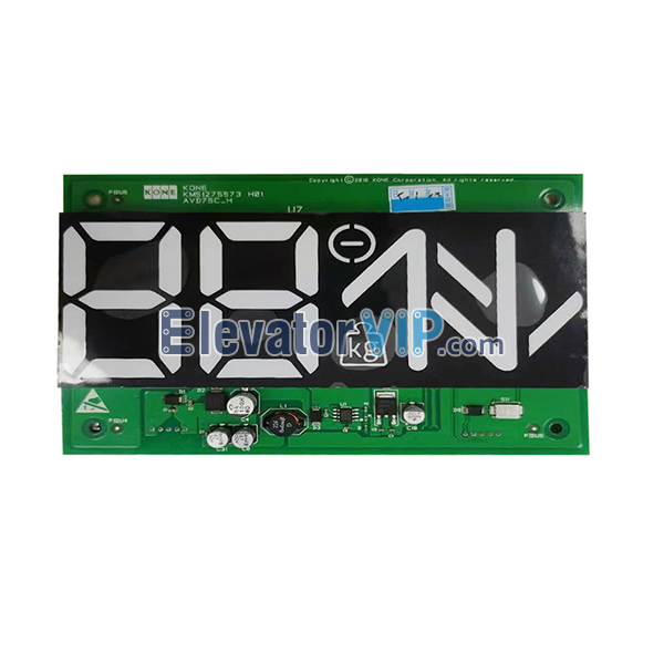 KONE Elevator COP Indicator Display Board, AVD7SC_H, KM51275572G01, KM51275572G02, KM51275573H01