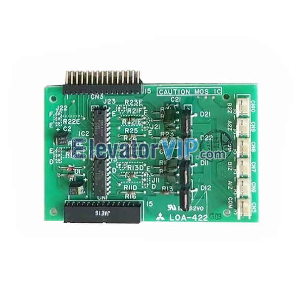 Mitsubishi Elevator Cabin SPVF Command Board, LOA-422, LOA-422G03, LOA-422G01, LOA-422G02