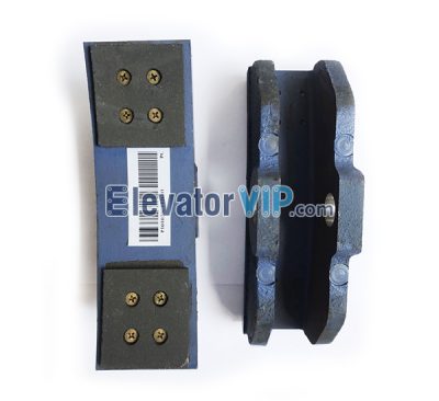 Mitsubishi Elevator A117 Traction Machine Brake Shoe, Elevator A133 Tractor Brake Pad, A139 Traction Machine Brake Pad, P101015C142G01