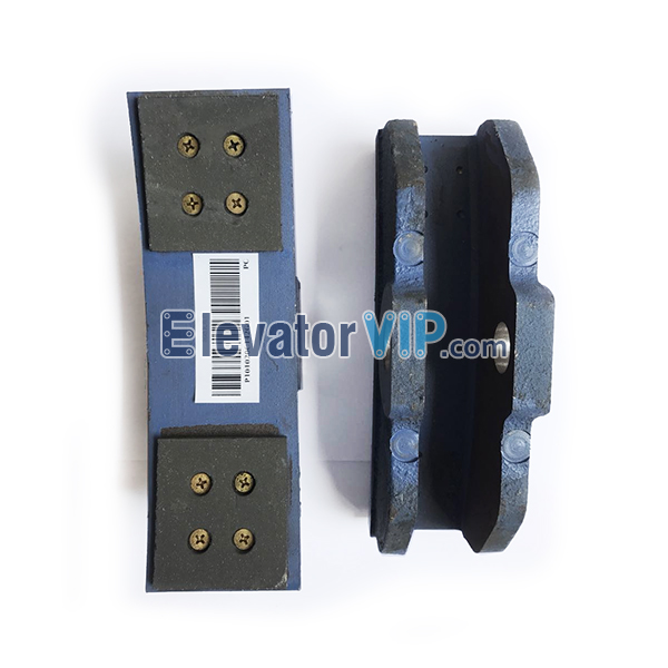 Mitsubishi Elevator A117 Traction Machine Brake Shoe, Elevator A133 Tractor Brake Pad, A139 Traction Machine Brake Pad, P101015C142G01