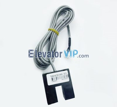 Mitsubishi Elevator Door Position Sensor, Mitsubishi Elevator Photoelectric Switch, Mitsubishi Elevator Position Switch, YA043D166-03, YA043D166-01, YA043D166-04, YA043D166-05, YA043D166-S01