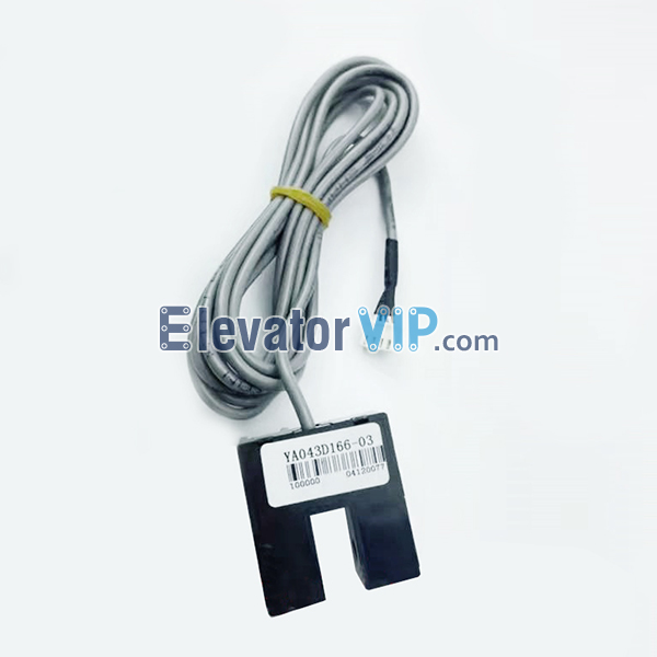Mitsubishi Elevator Door Position Sensor, Mitsubishi Elevator Photoelectric Switch, Mitsubishi Elevator Position Switch, YA043D166-03, YA043D166-01, YA043D166-04, YA043D166-05, YA043D166-S01