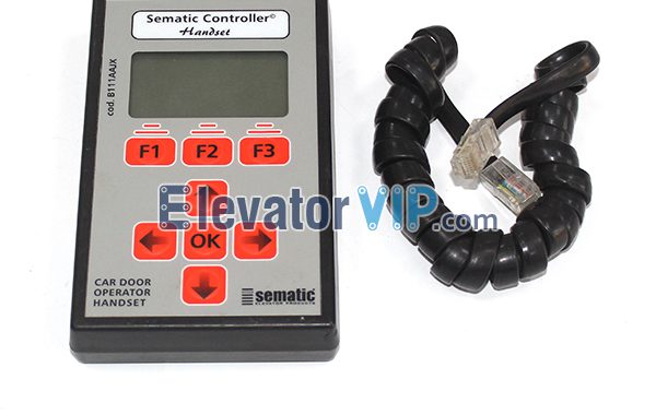 Sematic Elevator Car Door Operator Handset, Sematic Controller Handset, B157ABBX05-E Controller Service Tool, B111AAJX