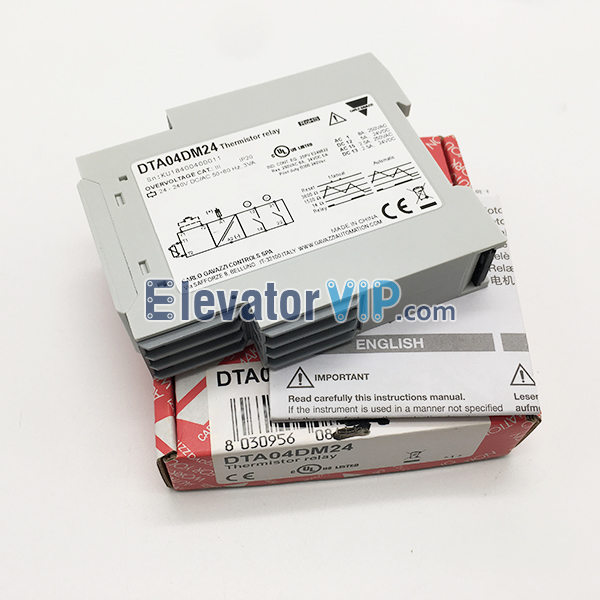 Carlo Gavazzi Industrial Relay, Elevator Thermistor Relay, DTA04 Thermistor Relay, DTA04DM24, DTA01C230