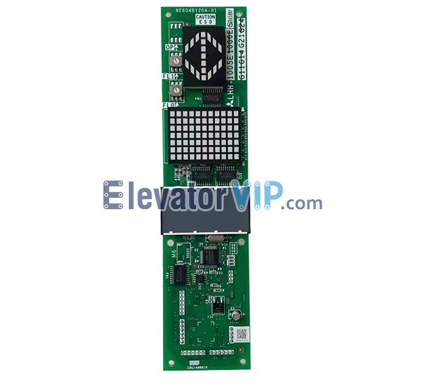 Mitsubishi Elevator LOP Display Board, Mitsubishi Elevator Indicator PCB, LHH-1005EG21