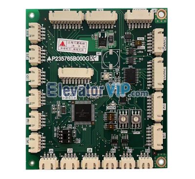 Mitsubishi Elevator COP Communication Board, P235765B000G05, P235765B000G01, P235765B000G02, P235765B000G03, P235765B000G04