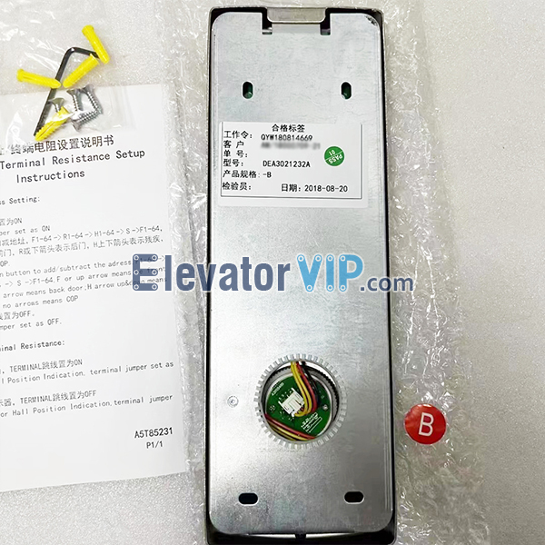 Otis Elevator LOP Indicator, Otis Elevator HOP Display, DEA3021232A