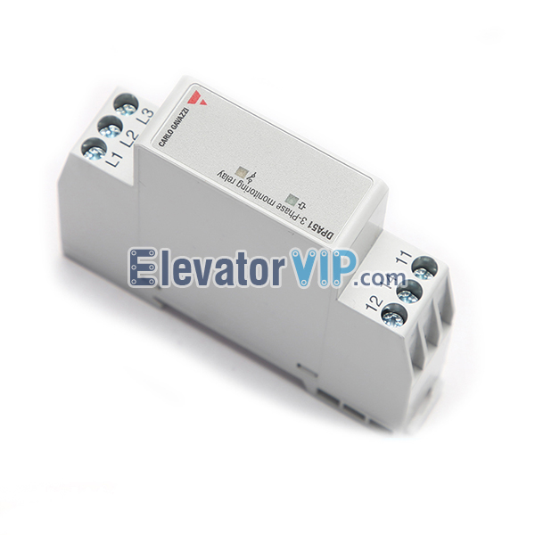 Carlo Gavazzi Relay, Elevator 3-Phase Monitoring Relay, DPA51CM44, DPA51 Relay