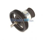 Elevator DO2000 Door Motor Belt Transmission Shaft, Elevator DO2000 Door Motor Belt Sheave, FAA198L1