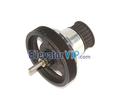 Otis Elevator DO2000 Door Motor Belt Transmission Shaft, Otis Elevator DO2000 Door Motor Belt Sheave, FAA198L1