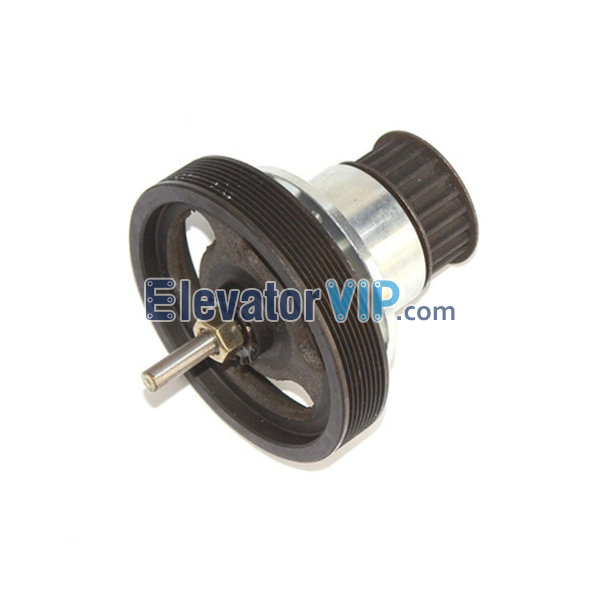 Otis Elevator DO2000 Door Motor Belt Transmission Shaft, Otis Elevator DO2000 Door Motor Belt Sheave, FAA198L1