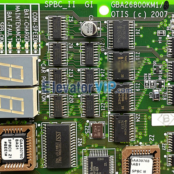 Otis Elevator Brake Board SPBC-II, GAA26800KM1, GBA26800KM1